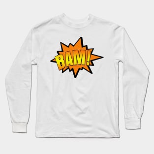 BAM! (Comic Book Style) Long Sleeve T-Shirt